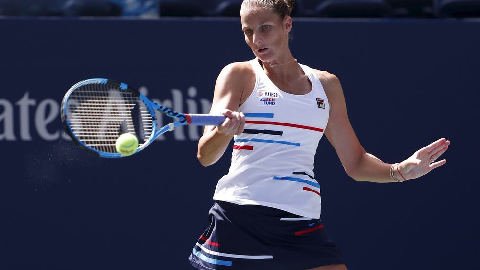 Karolína Plíšková se do druhého kola dostala na úkor krajanky Terezy Martincové