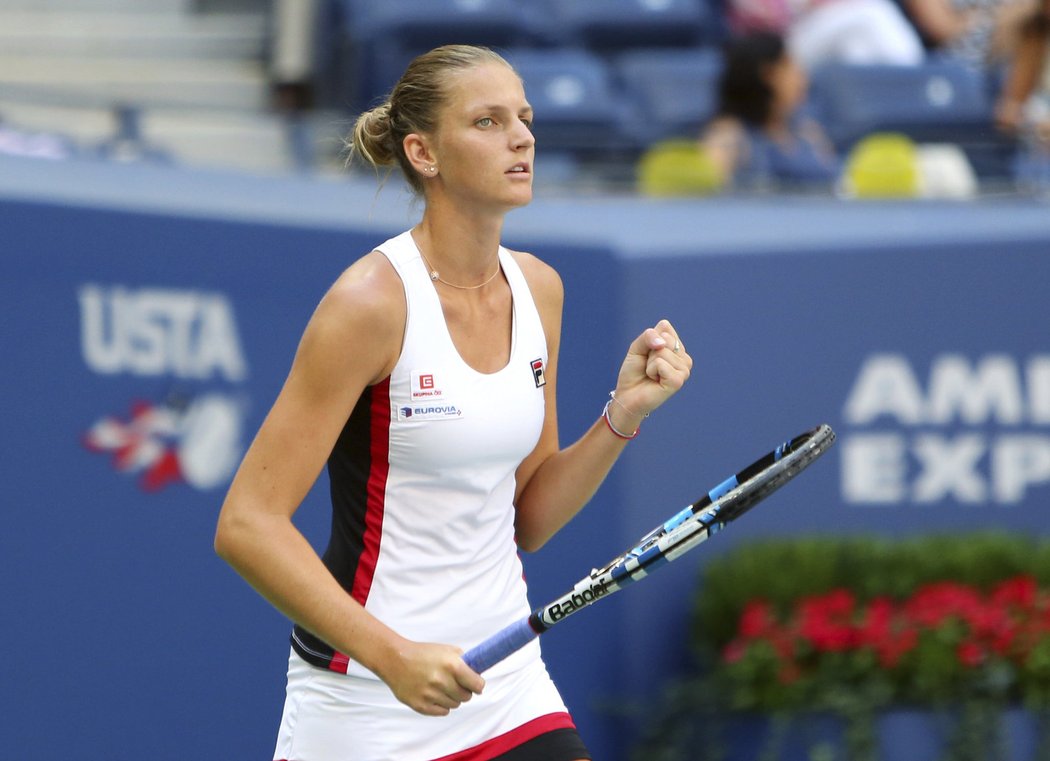 Karolína Plíšková zdolala ve čtvrtfinále US Open Chorvatku Anu Konjuhovou suverénně dvakrát 6:2