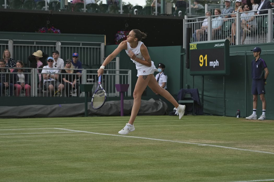 Karolína Plíšková je ve čtvrtfinále Wimbledonu