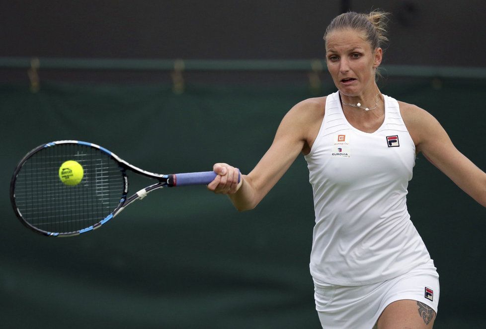 Karolína Plíšková postoupila do druhého kola Wimbledonu