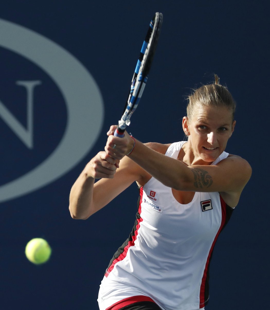 Karolína Plíšková je na US Open v osmifinále