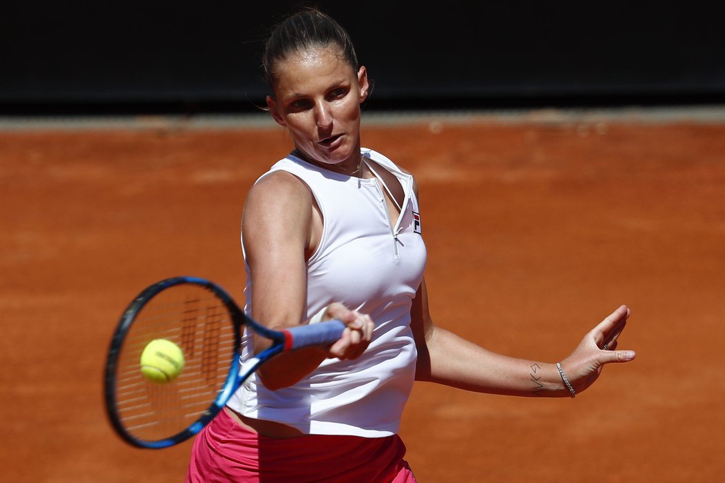 Karolína Plíšková se na Roland Garros připravila finálovou účastí v Římě