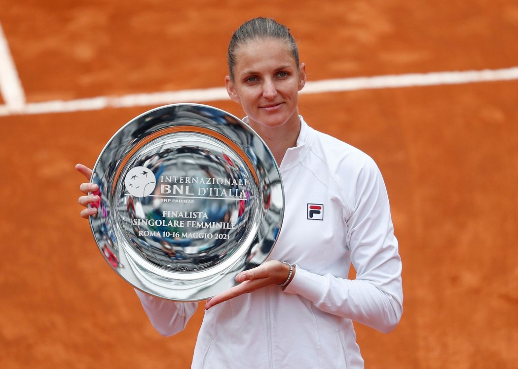 Karolína Plíšková se na Roland Garros připravila finálovou účastí v Římě