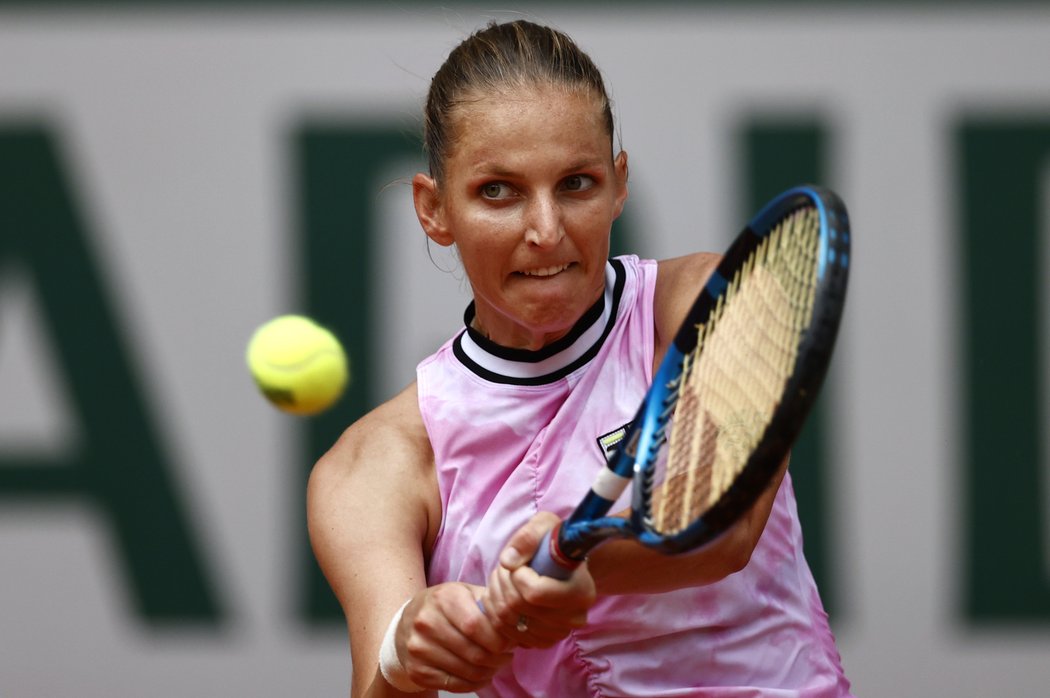 Karolína Plíšková vypadla na French Open ve druhém kole