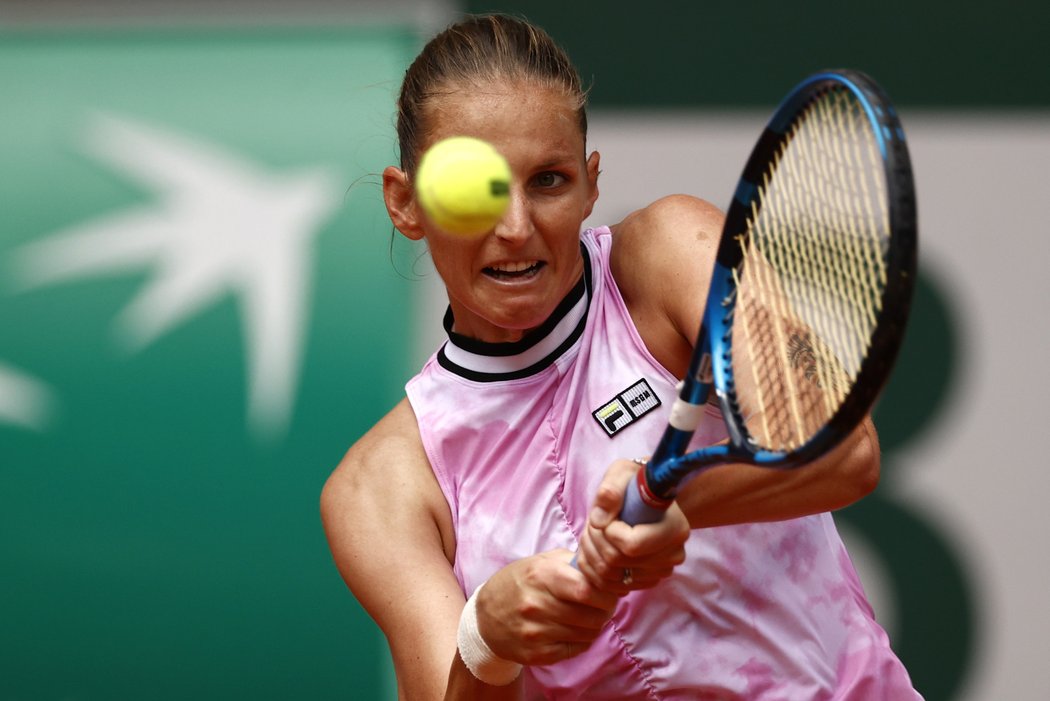 Karolína Plíšková vypadla na French Open ve druhém kole