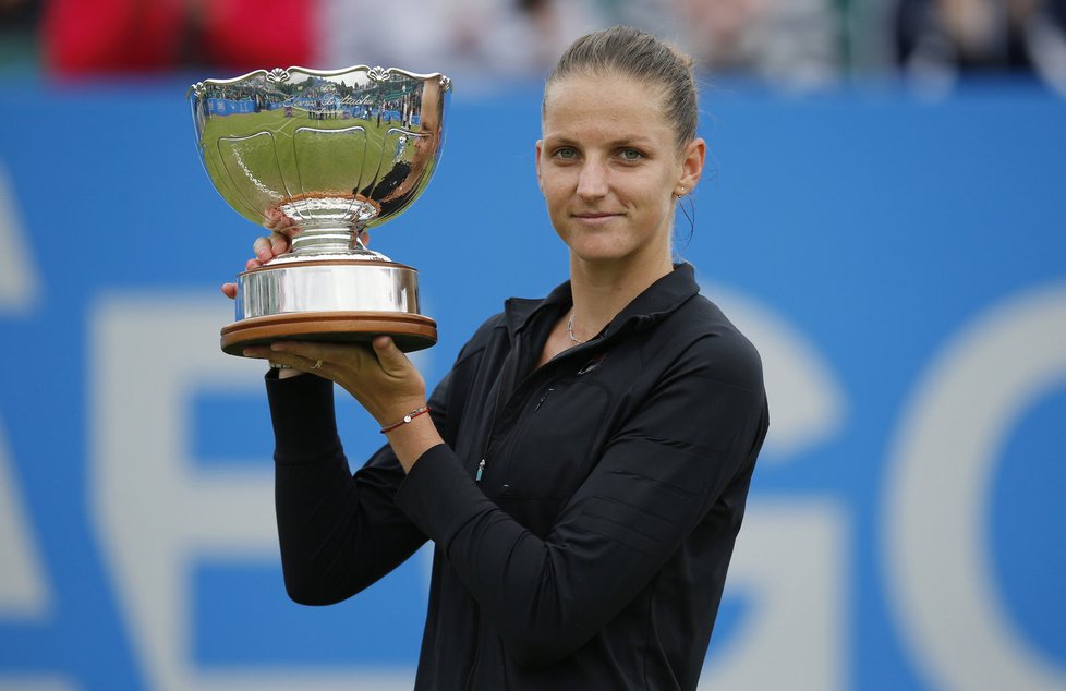 Karolína Plíšková dokázala vyhrát ve finále turnaje v Nottinhamu