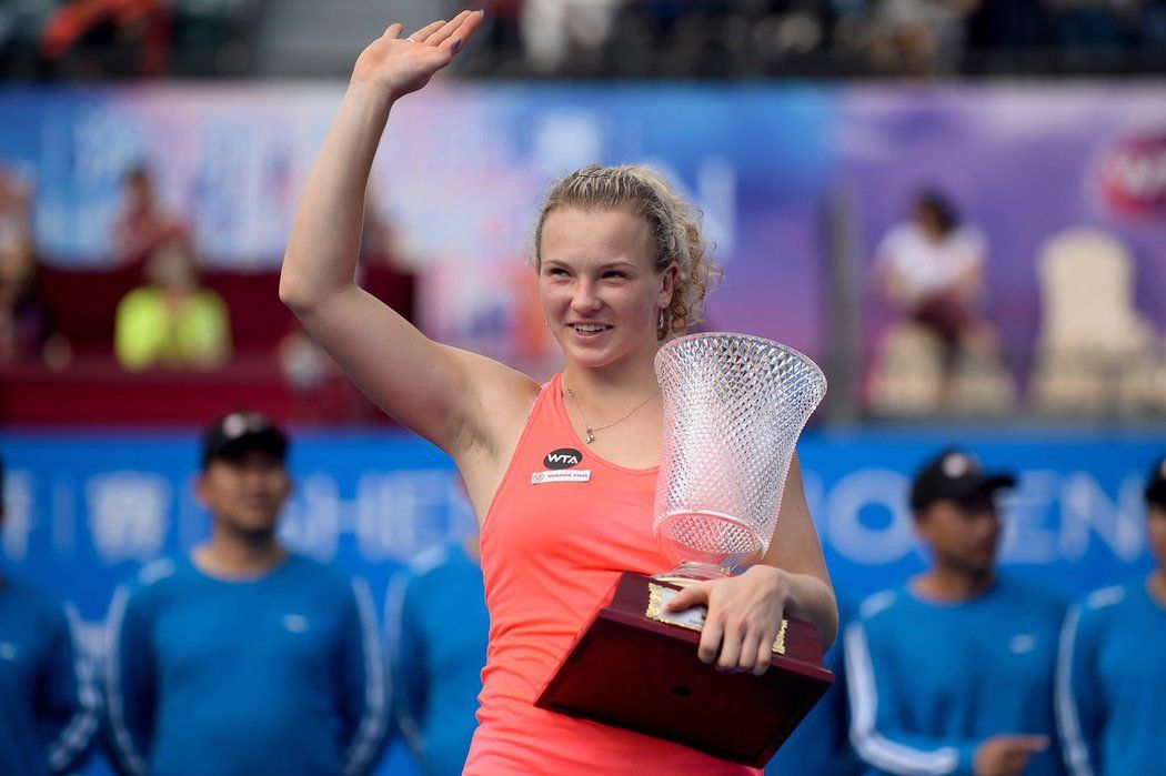 Kateřina Siniaková poprvé ovládla turnaj WTA