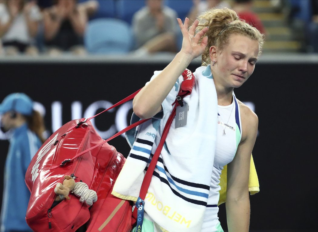 Bleskové rozloučení se singlem na Australian Open