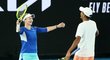Tenistka Barbora Krejčíková vyhrála potřetí v řadě smíšenou čtyřhru na Australian Open. Stejně jako předloni zvítězila s Američanem Rajeevem Ramem.