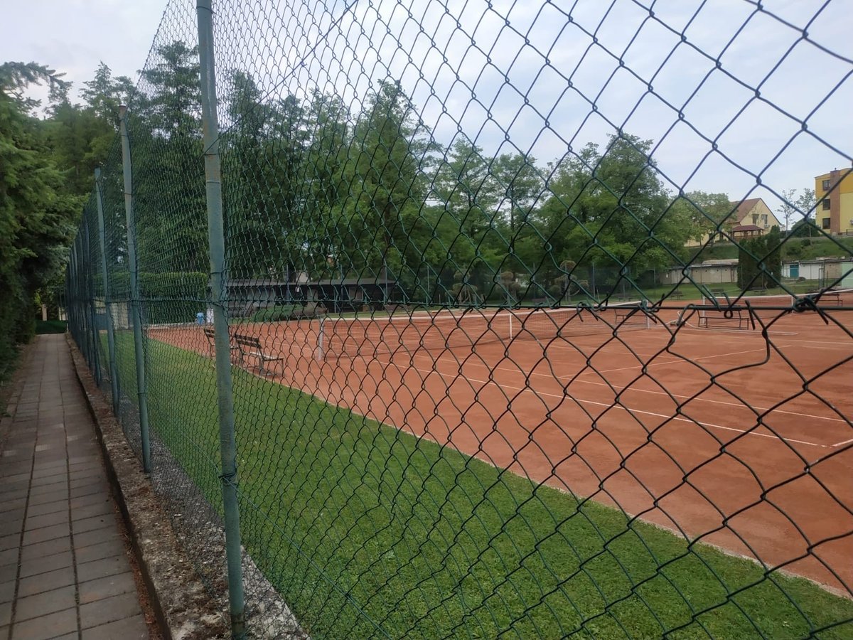 Kurty v Ivančicích, kde Barbora Krejčíková začínala s tenisem