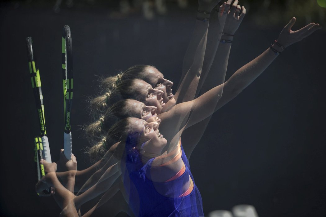 Kristýna Plíšková postoupila na Australian Open do druhého kola