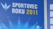 Česká tenistka na slavnostním vyhlášení nejlepších českých sportovců za rok 2011