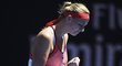 Česká tenistka Petra Kvitová v prvním kole Australian Open