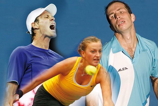 Tomáš Berdych, Petra Kvitová ani Radek Štěpánek český tenis v Autrálii k úspěchu nepřivedli Tomáš Berdych, Petra Kvitová ani Radek Štěpánek český tenis v Autrálii k úspěchu nepřivedli