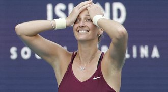 Vykřičené hlasivky i nejdelší tiebreak. Tohle miluju, jásala Kvitová po triumfu