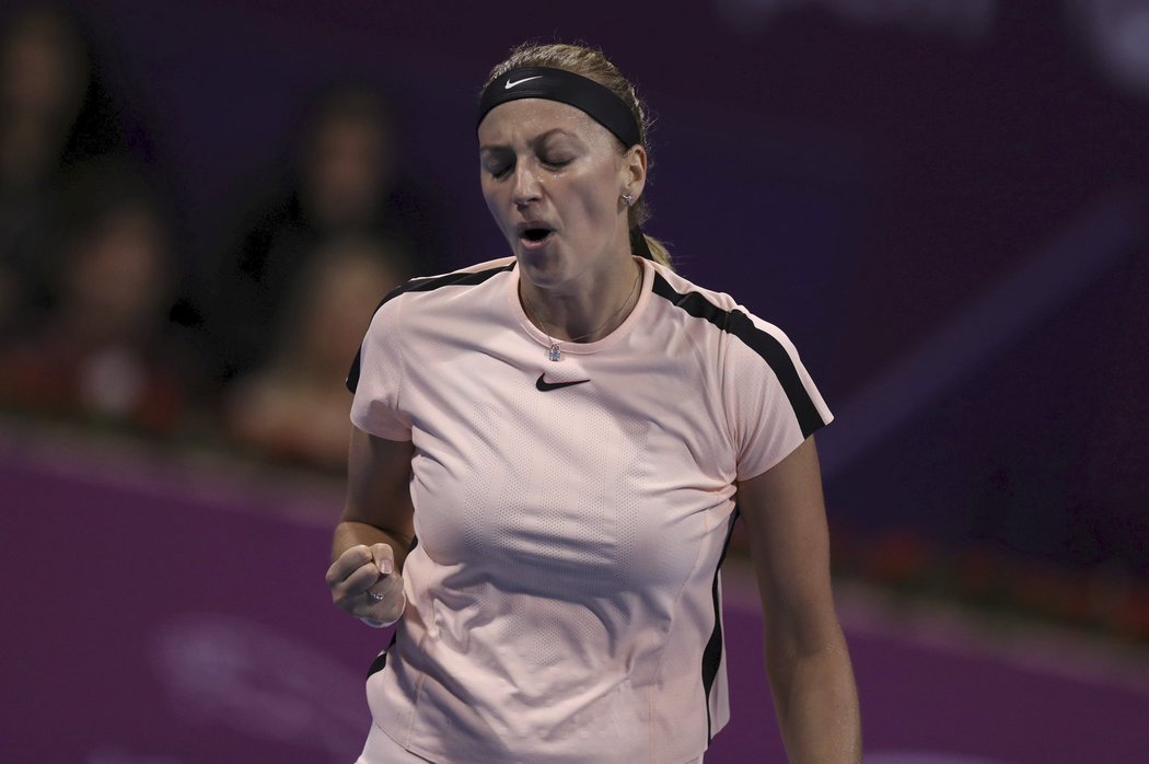 Petra Kvitová si poradila i s Caroline Wozniackou