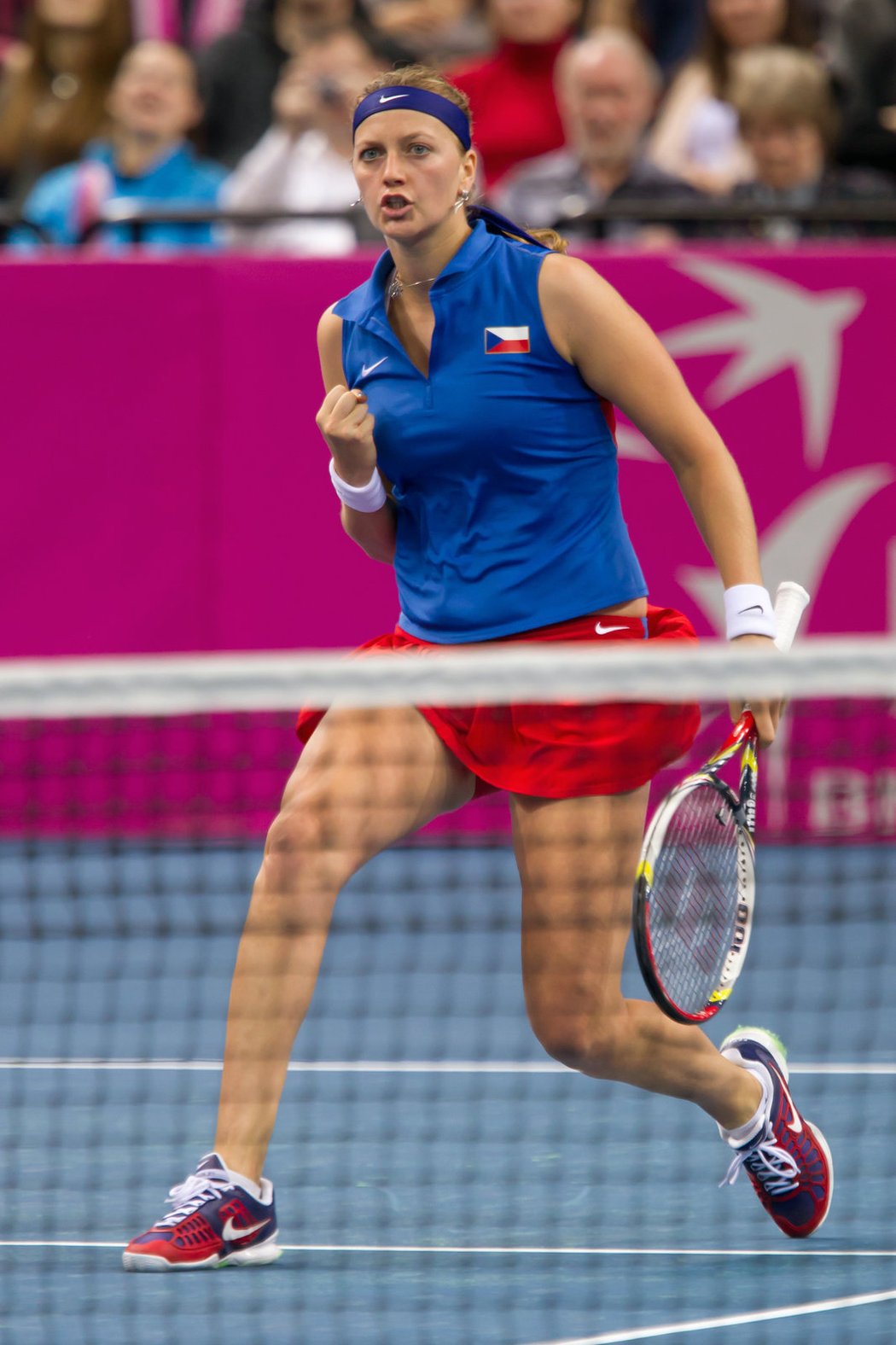 Pojď! Kvitová otočila další třísetové drama, porazila německou tenistku Sabine Lisickou