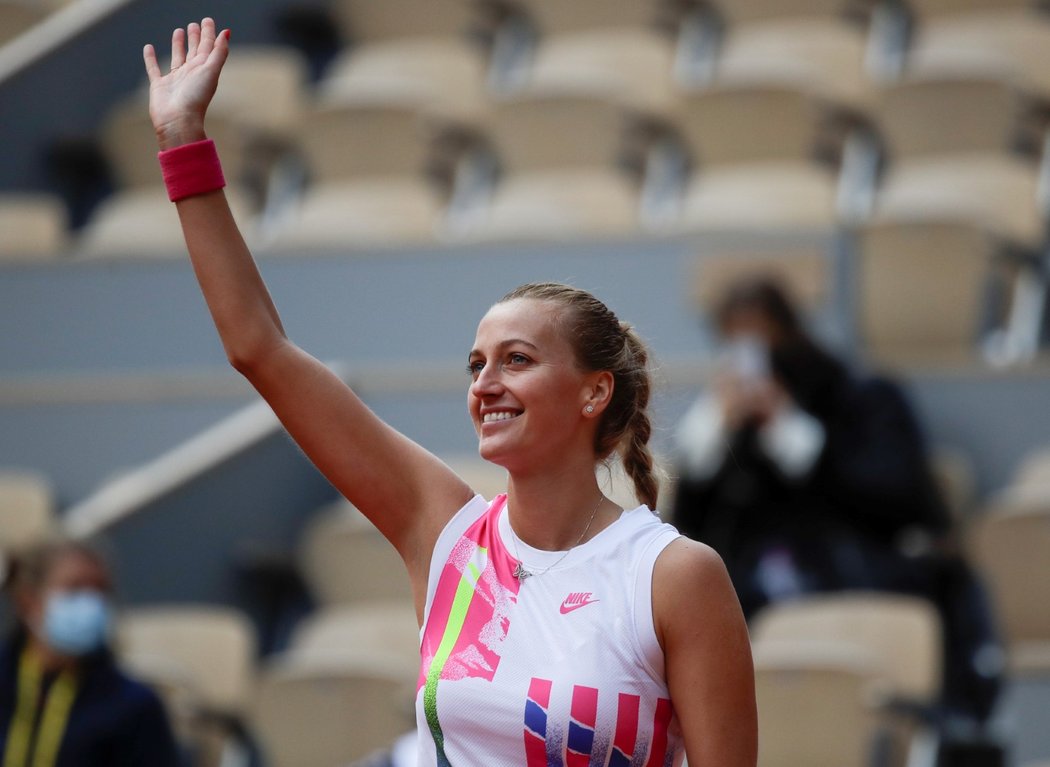 Česká tenistka Petra Kvitová dosáhla fantastického úspěchu, v Paříži postoupila do semifinále French Open