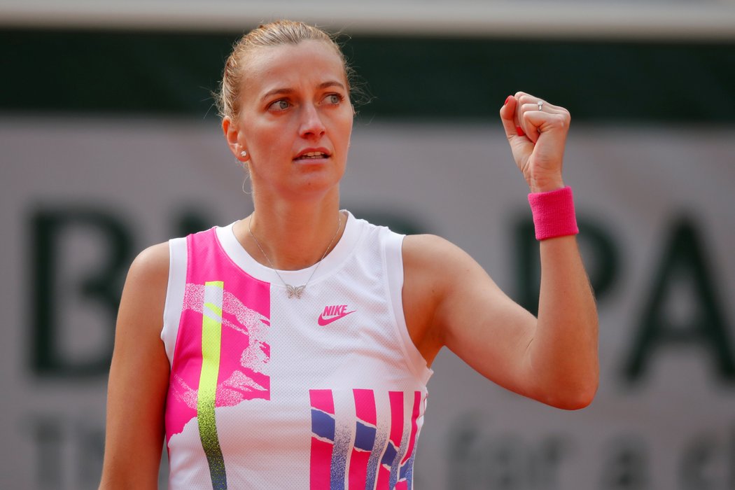 Petra Kvitová postoupila do semifinále French Open