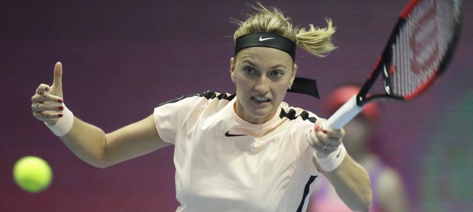 Petra Kvitová porazila Jelenu Ostapenkovou jasně 6:0 6:2