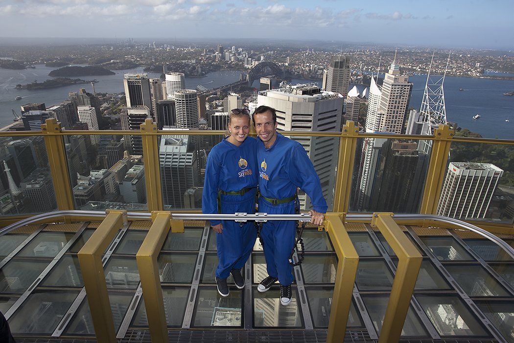 Český pár si užívá společné chvíle v Sydney