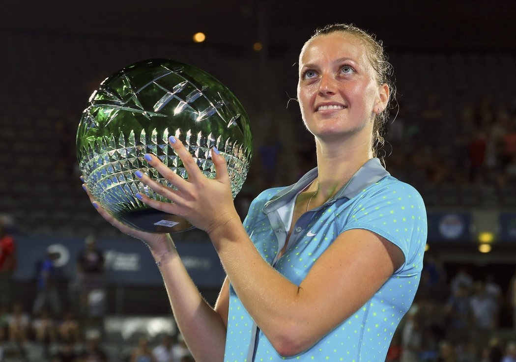 Petra Kvitová vyhrála turnaj v Sydney a patří k jedněm z favoritek Australian Open