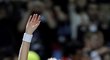 Petra Kvitová se raduje z postupu do finále Turnaje mistryň