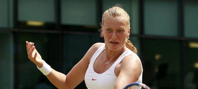 Petra Kvitová je ve třetím kole Wimbledonu.