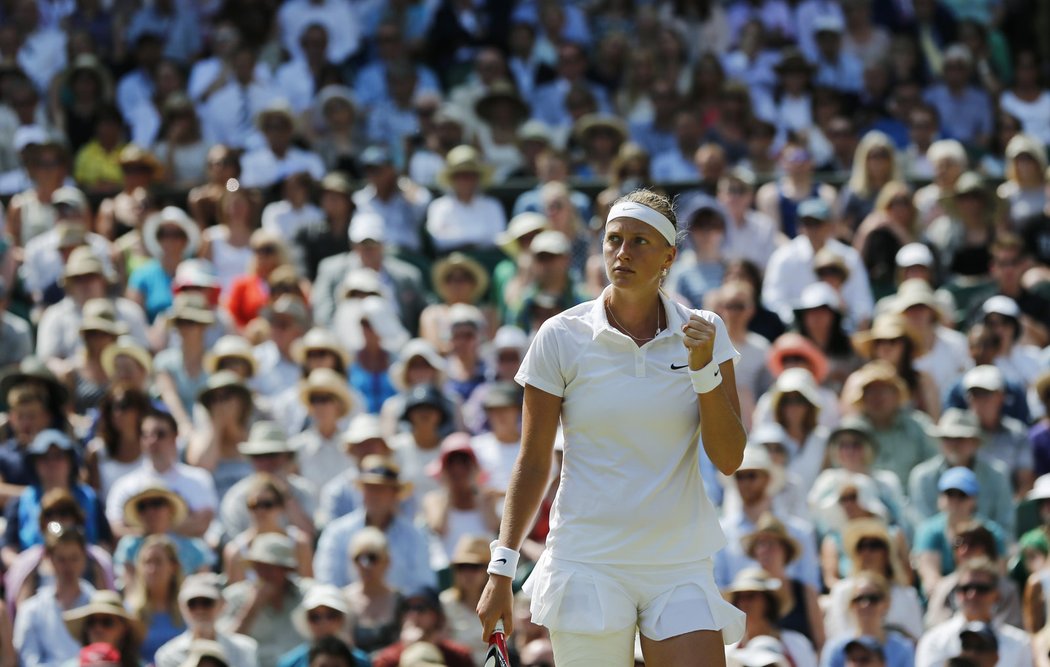 Petra Kvitová se připravuje na finále Wimbledonu