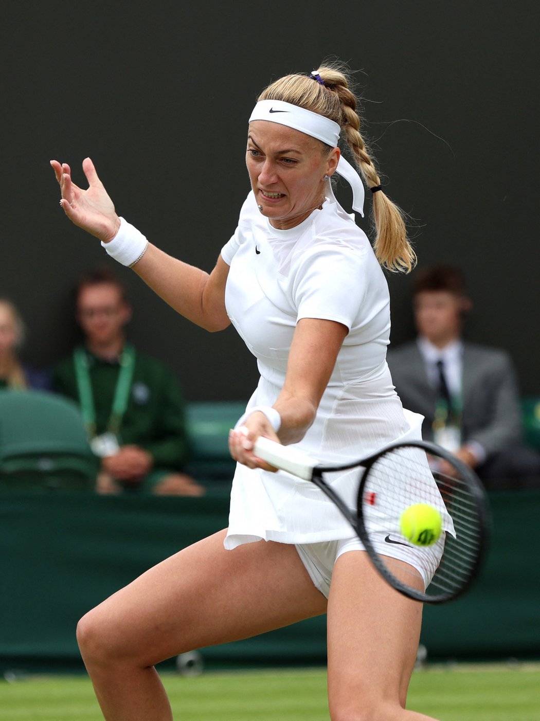 Mimo neukázněné příznivce jsou na Wimbledonu hvězdy jako například Petra Kvitová