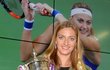 Česká tenistka Petra Kvitová po příletu z Dauhá, kde vybojovala svůj 22. triumf profesionální kariéry