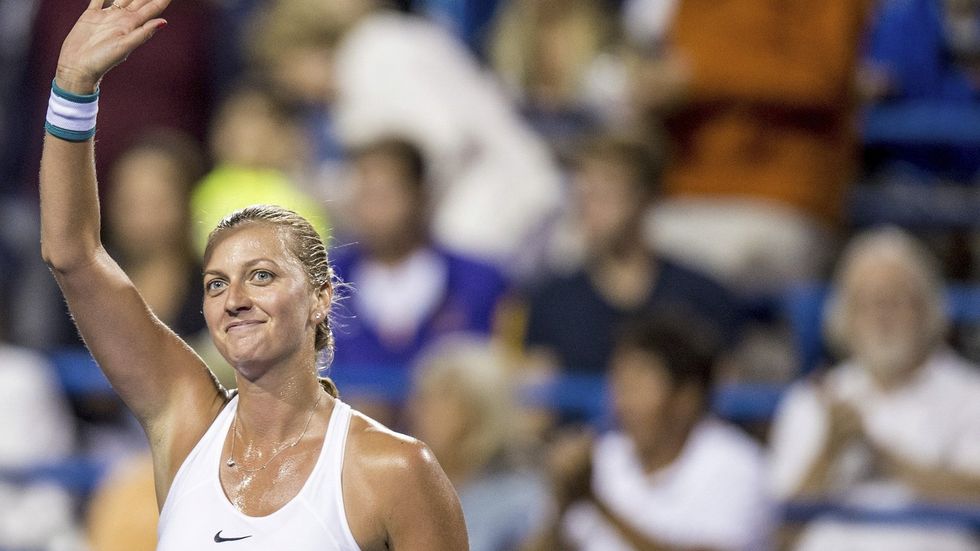Petra Kvitová se s Američankou Louisou Chiricovou trápila, ale nakonec zvítězila 1:6, 6:1 a 6:3