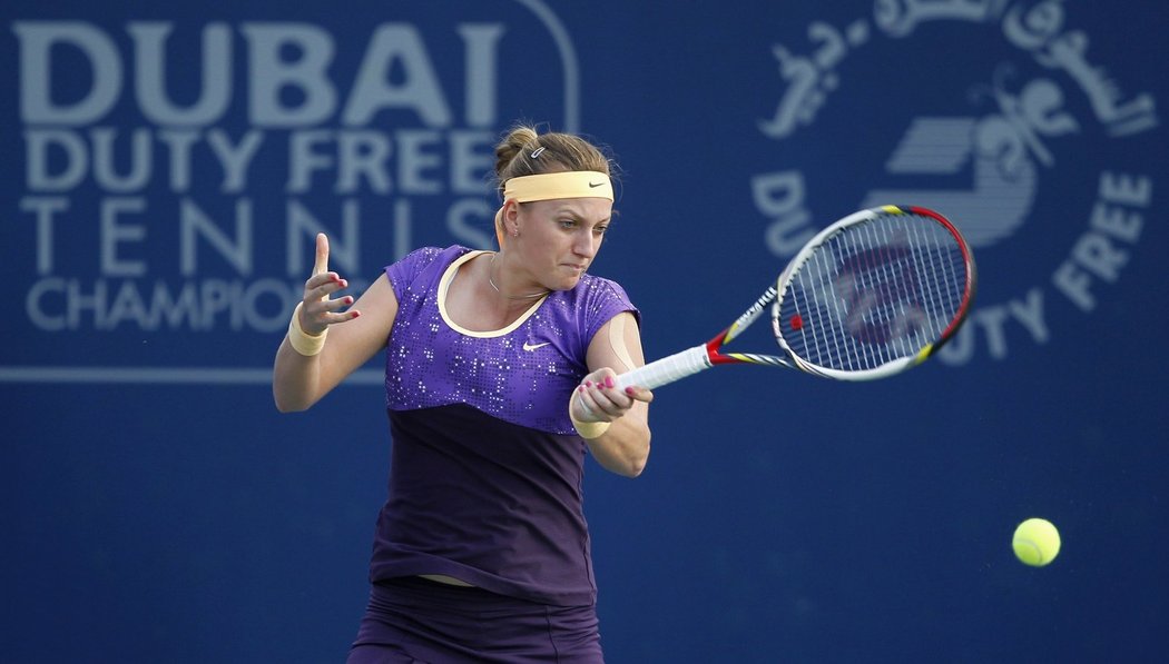 Petra Kvitová si zahraje v Dubaji čtvrtfinále