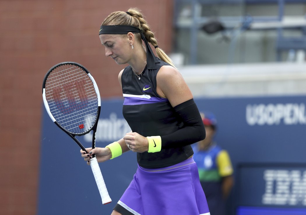 Petra Kvitová na US Open vypadla ve druhém kole