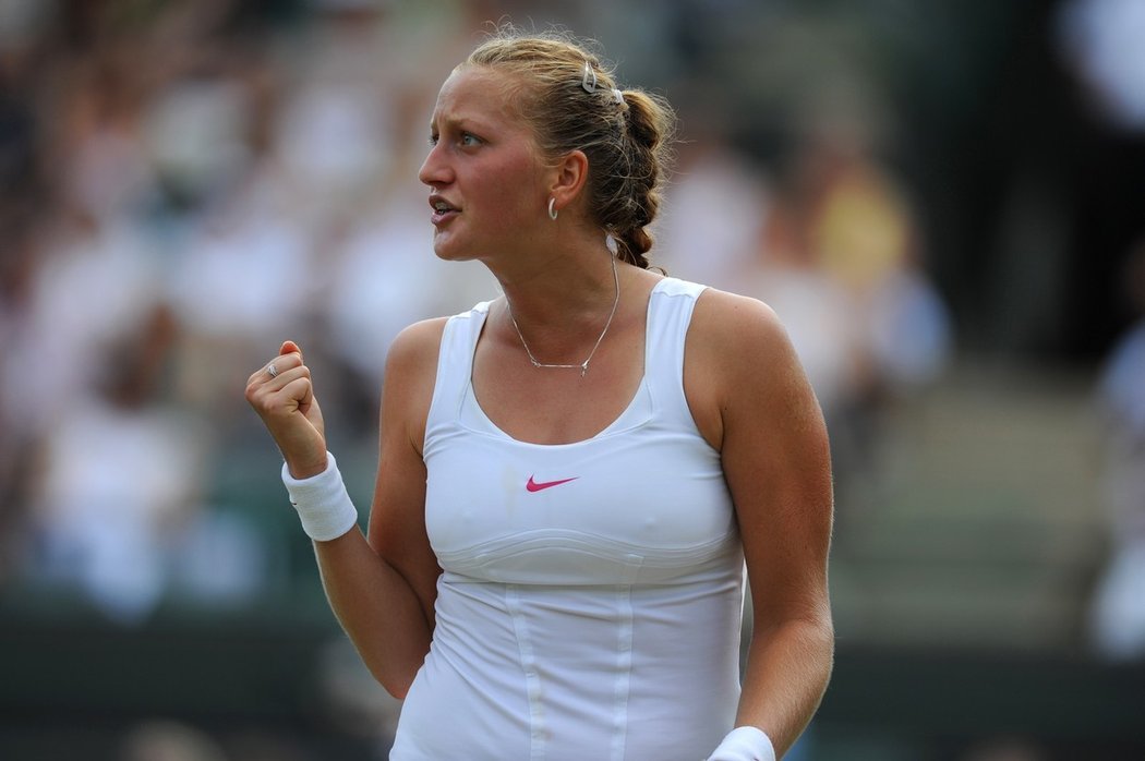 Na Wimbledonu 2010 Petra Kvitová prorazila