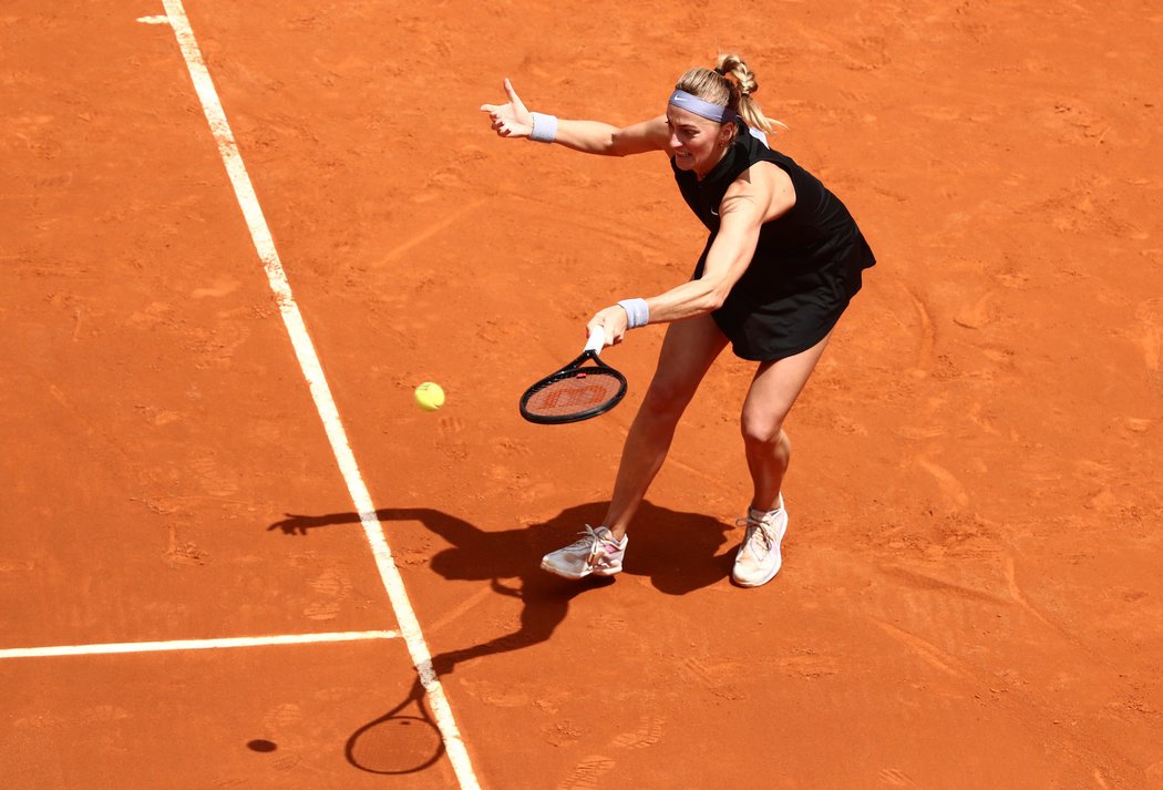 Petra Kvitová postoupila v Madridu do čtvrtfinále