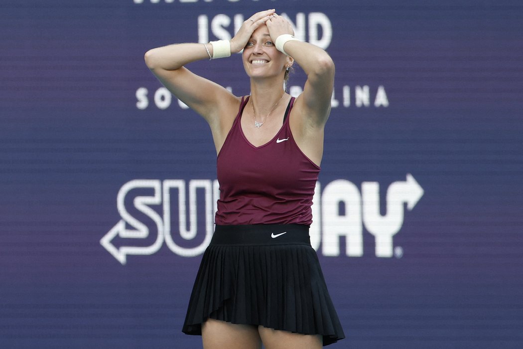 Petra Kvitová, šampionka turnaje v Miami!