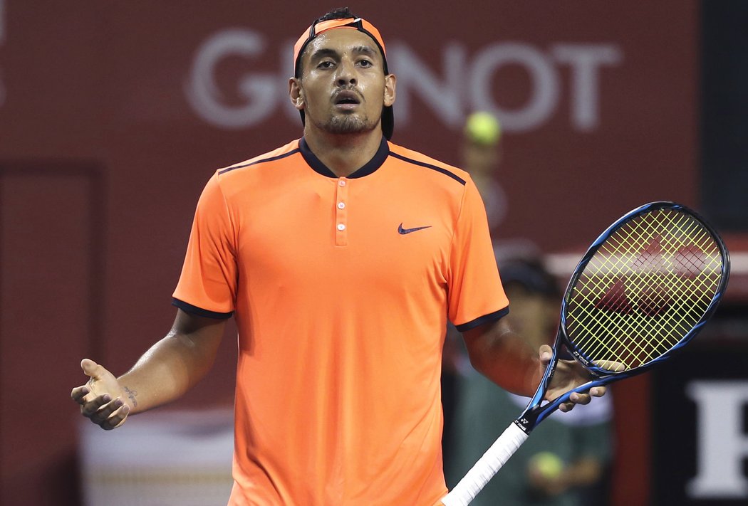 Nick Kyrgios má trochu divokou povahu