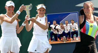 Čeští tenisoví talenti: syn hokejisty, šampionky Wimbledonu i vzor Kyrgios