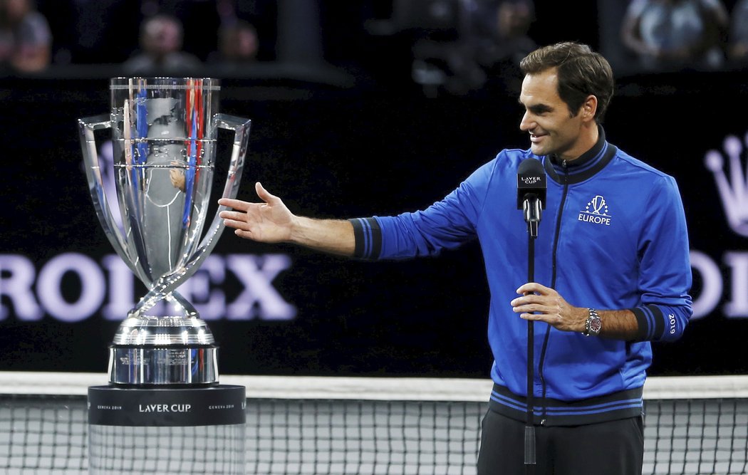 Roger Federer, to on stojí za kvalitou Laver Cupu