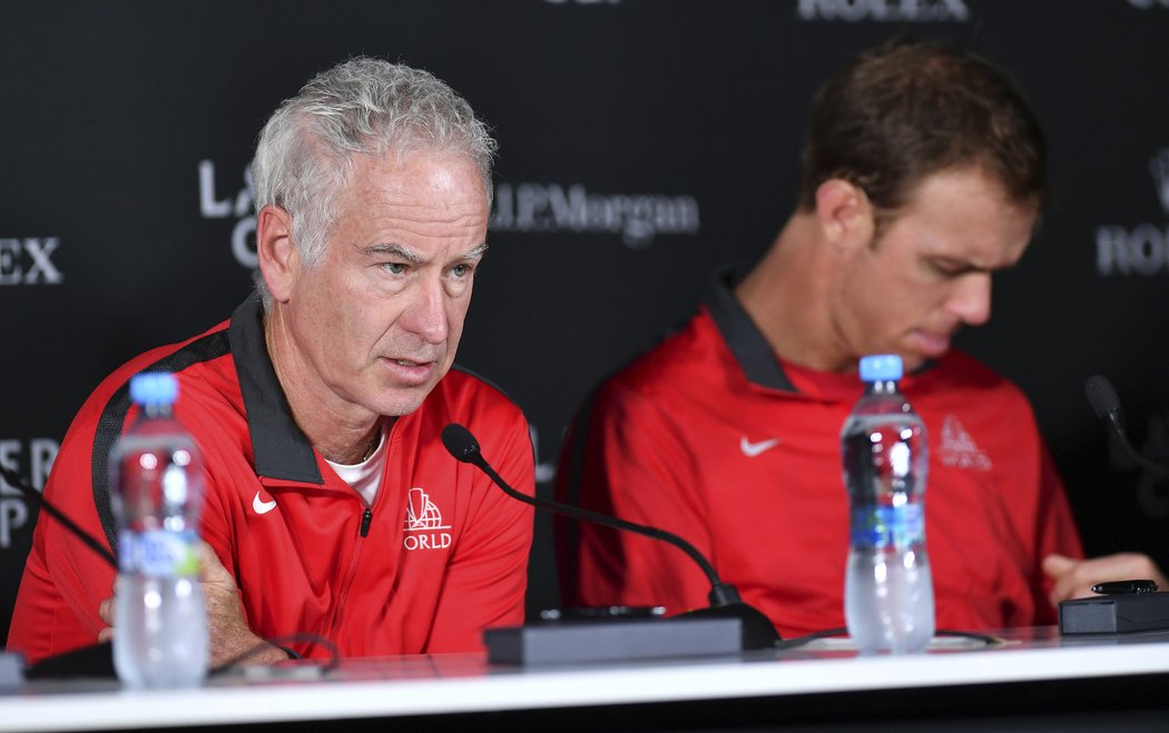 John McEnroe na Laver Cupu