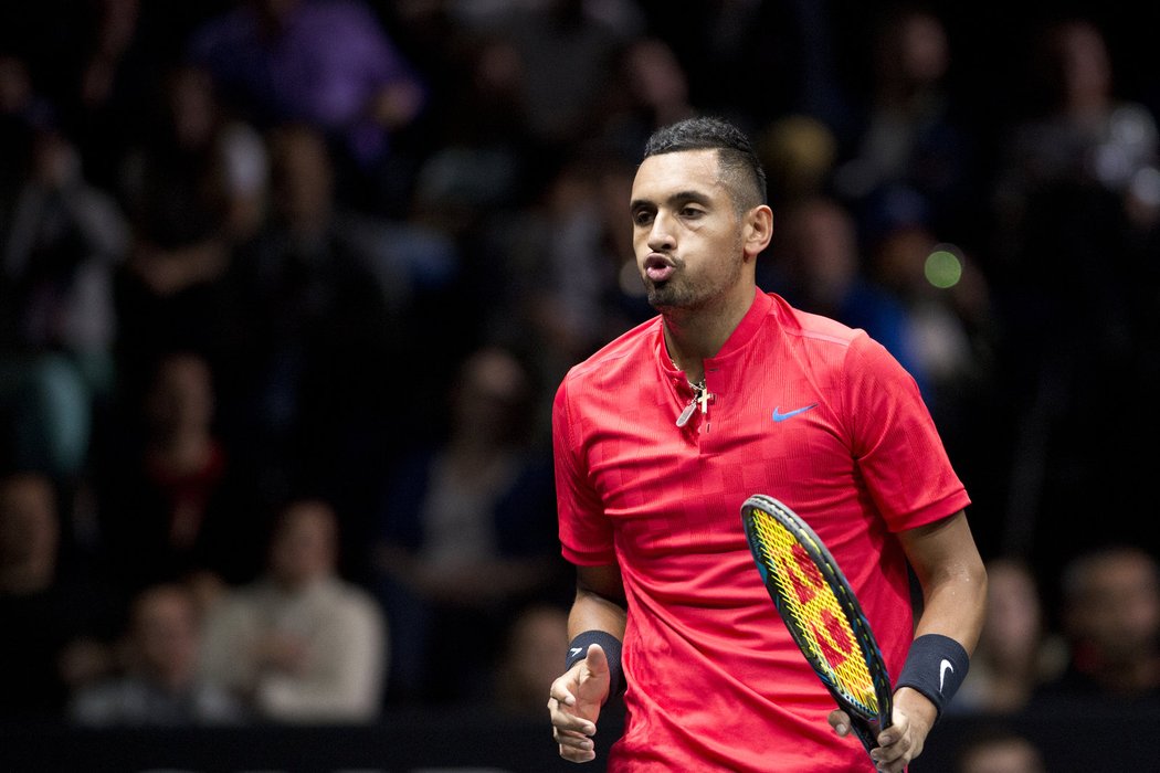 Kyrgios předvedl v prvním setu vynikající výkon