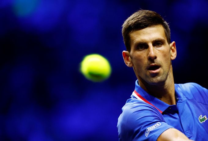 Djokovič poprvé od Wimbledonu v akci, na Laver Cupu vyhrál Djokovič poprvé od Wimbledonu v akci, na Laver Cupu vyhrál