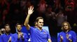 Roger Federer se rozloučil s tenisovou kariérou