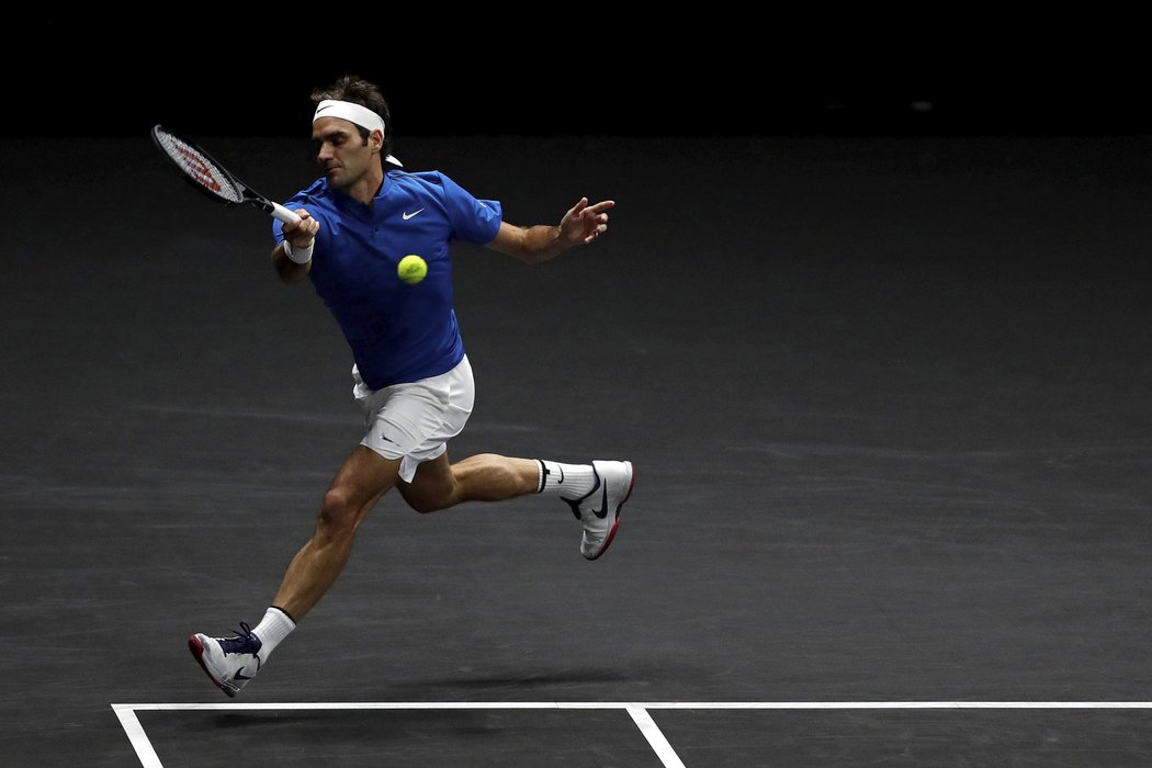 Roger Federer měl utkání ve své moci