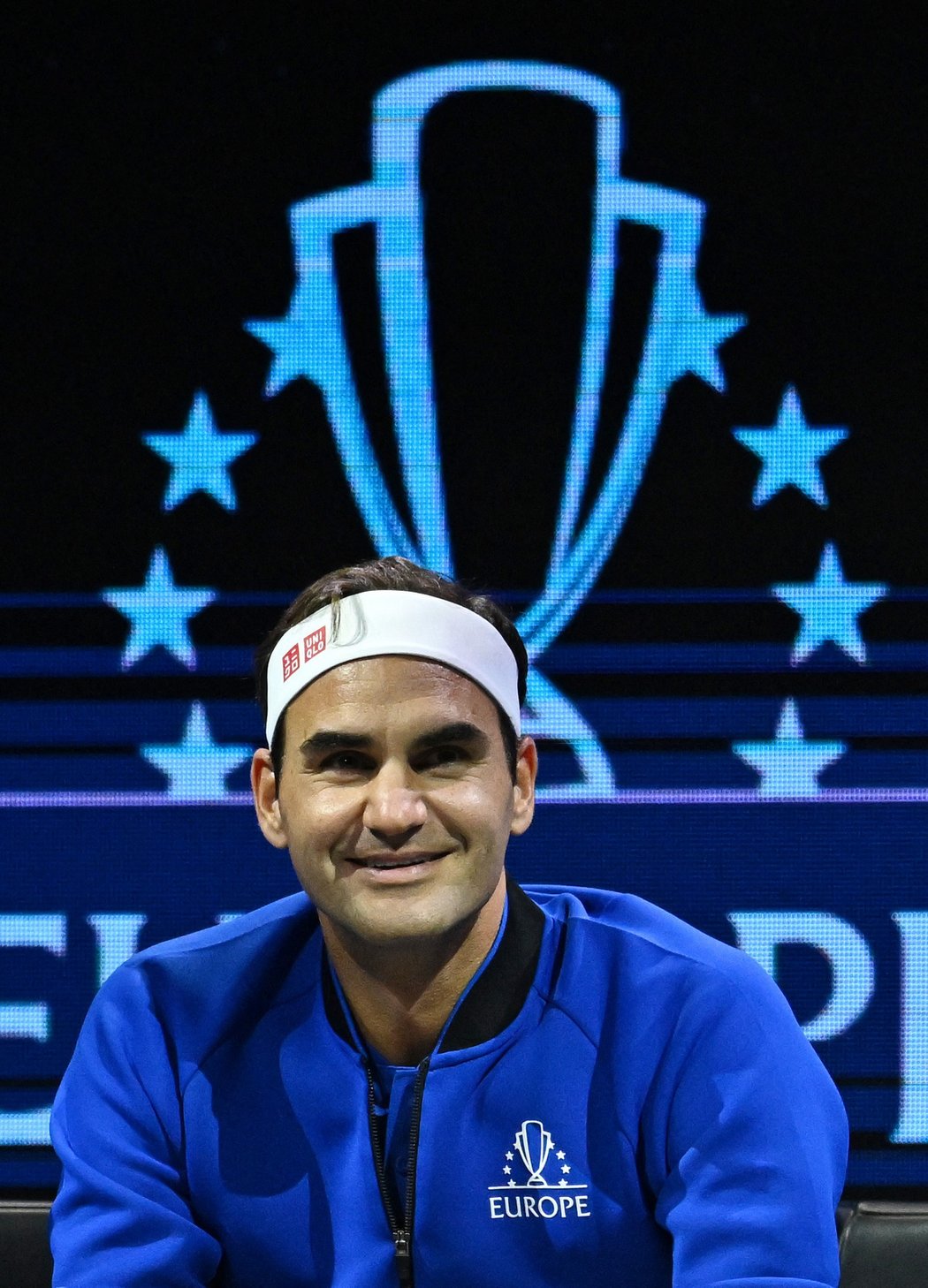Federer na střídačce výběru Evropy na Laver cupu