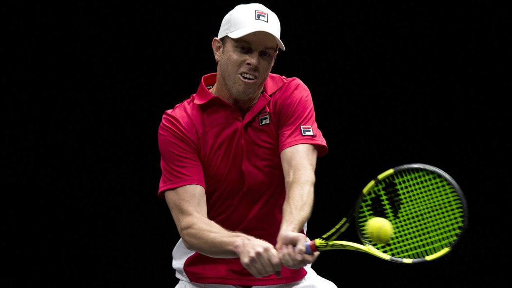 Sam Querrey na returnu