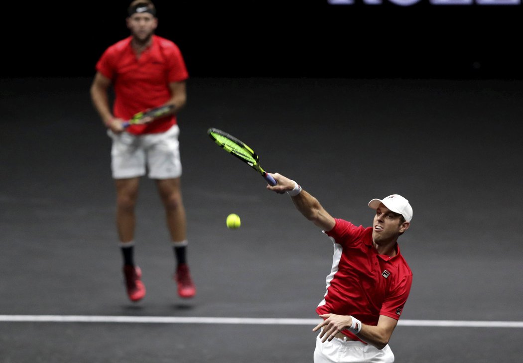 Sock a Querrey bojovali o vítězství s Nadalem a Federerem