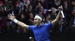 Roger Federer měl z triumfu v prvním ročníku Laver Cupu ohromnou radost
