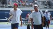 Ivan Lendl se svým svěřencem, německým tenistou Alexanderem Zverevem